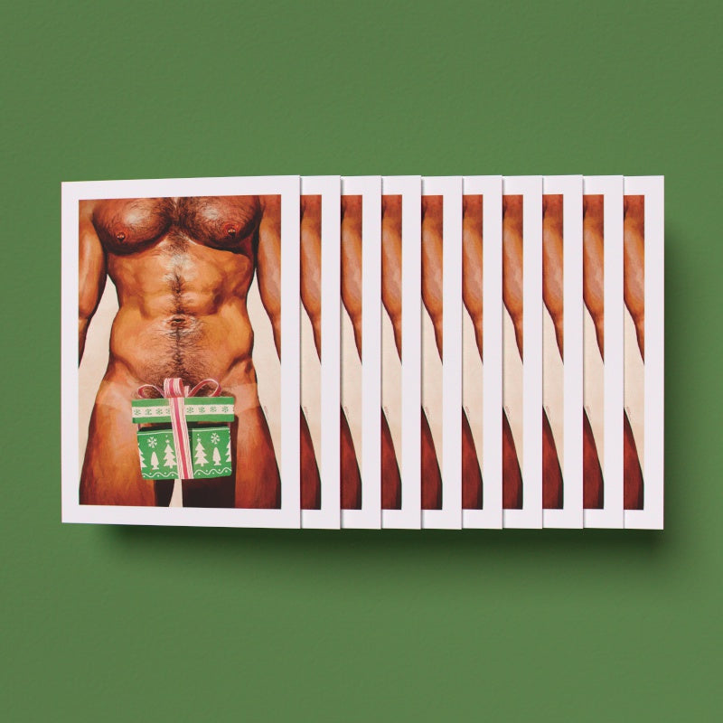 Dick In A Box Greeting Cards (Pack of 10)