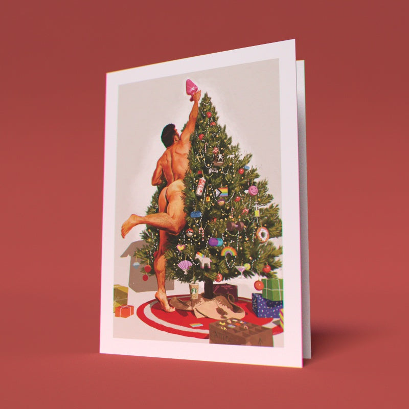 Christmas Tree Greeting Cards (Pack of 10)