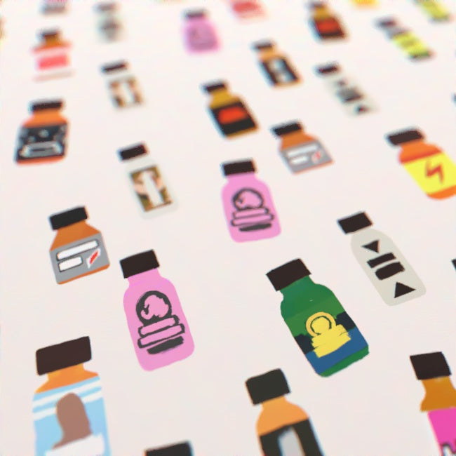 Poppers Gift Wrap (3 Sheets)