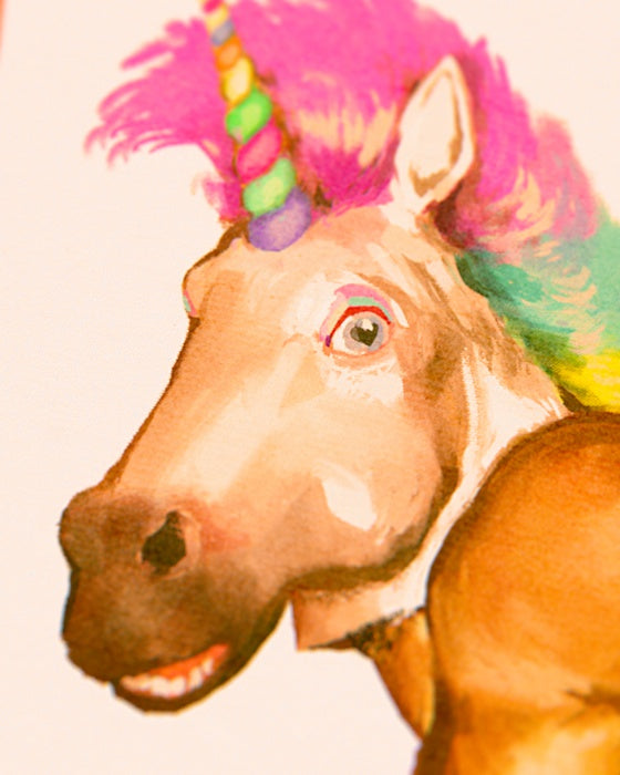 Gay Unicorn Pride Print