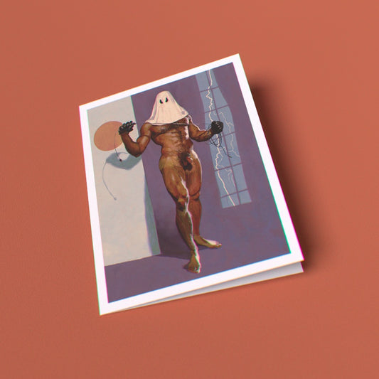 Ghost Greeting Card (Single Card)