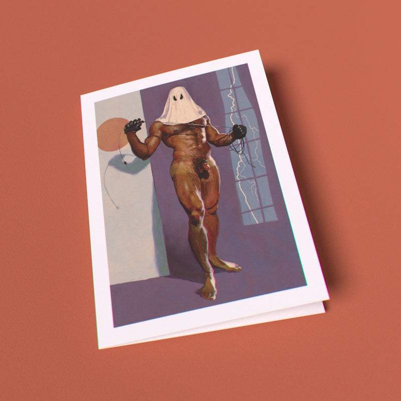 Ghost Greeting Card (Single Card)