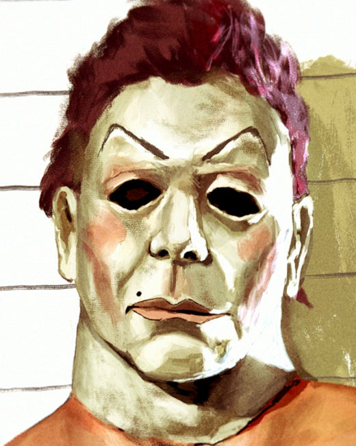 Gay Michael Myers Holiday Print