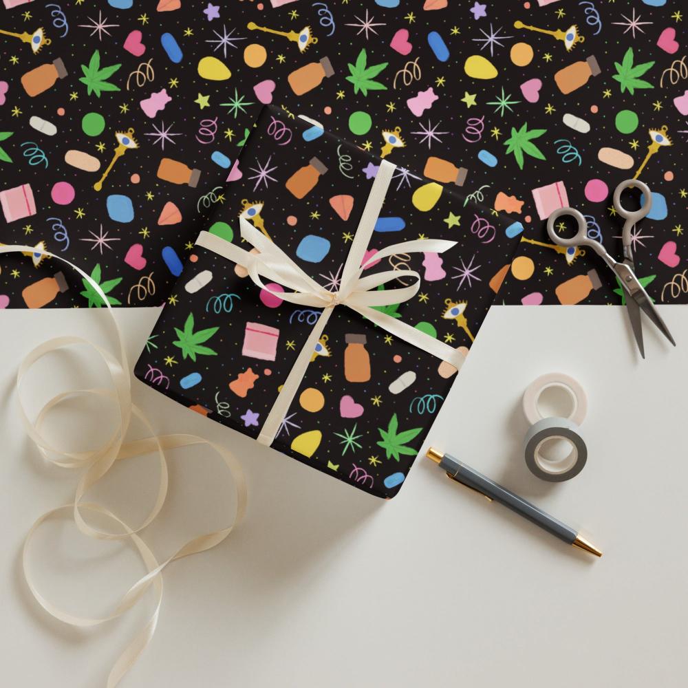 Sunday Funday Black Edition Gift Wrap (3 Sheets)