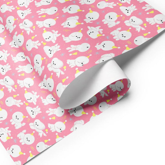 Bichon Dog Gift Wrap (3 Sheets)