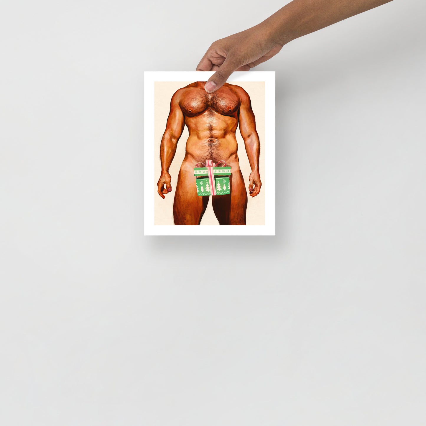 Dick In A Box Holiday Print
