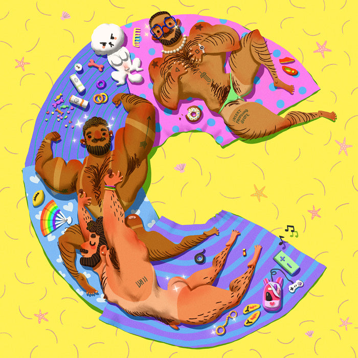 Gay Letter C Print