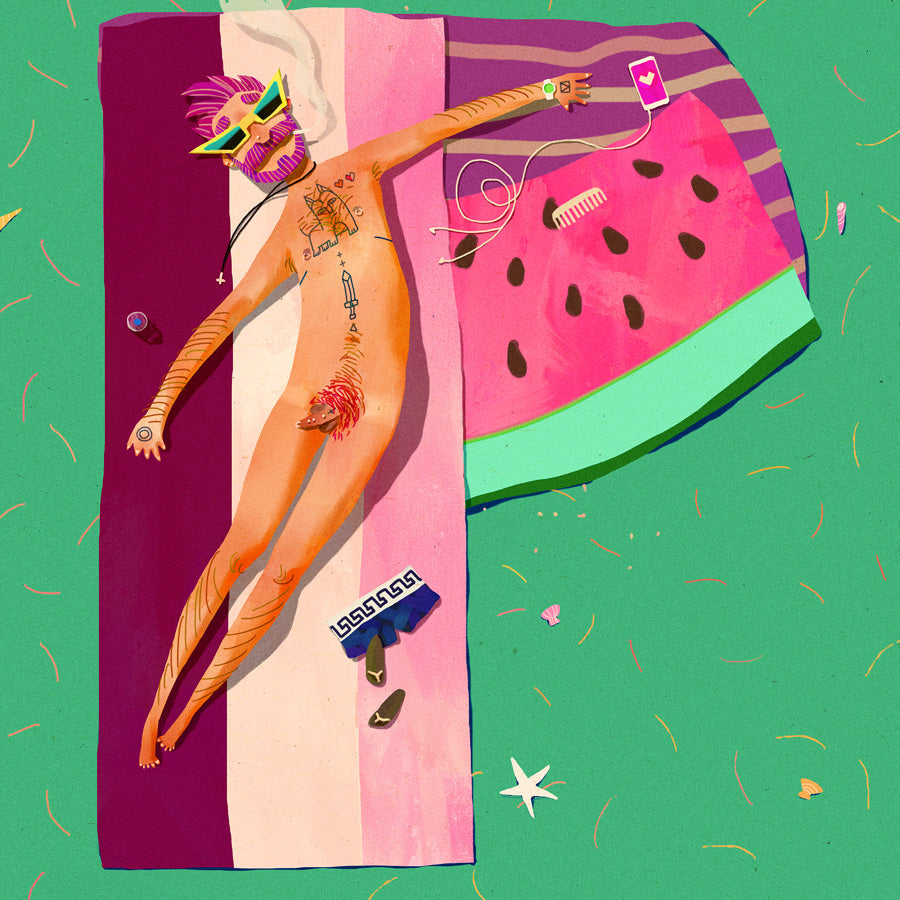 Gay Letter P Print