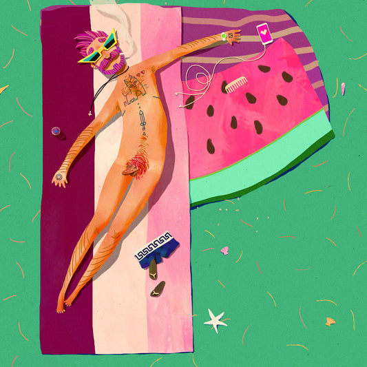 Gay Letter P Print