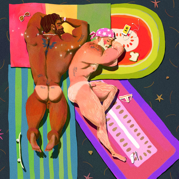 Gay Letter R Print