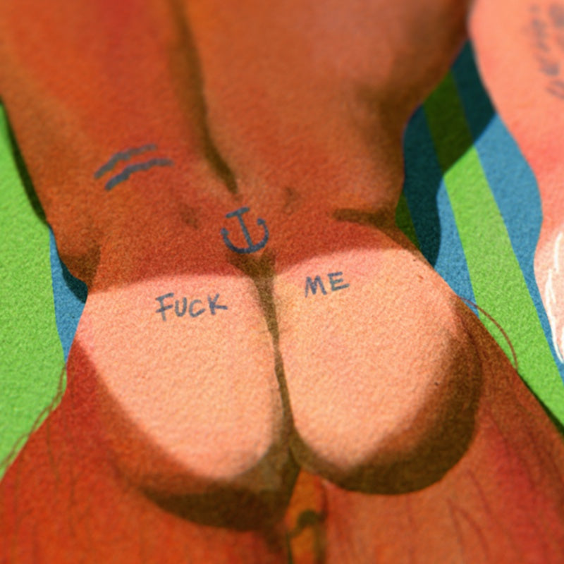 Gay Letter R Print