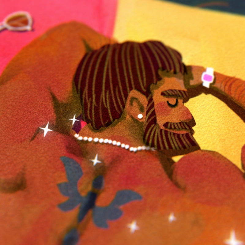 Gay Letter R Print