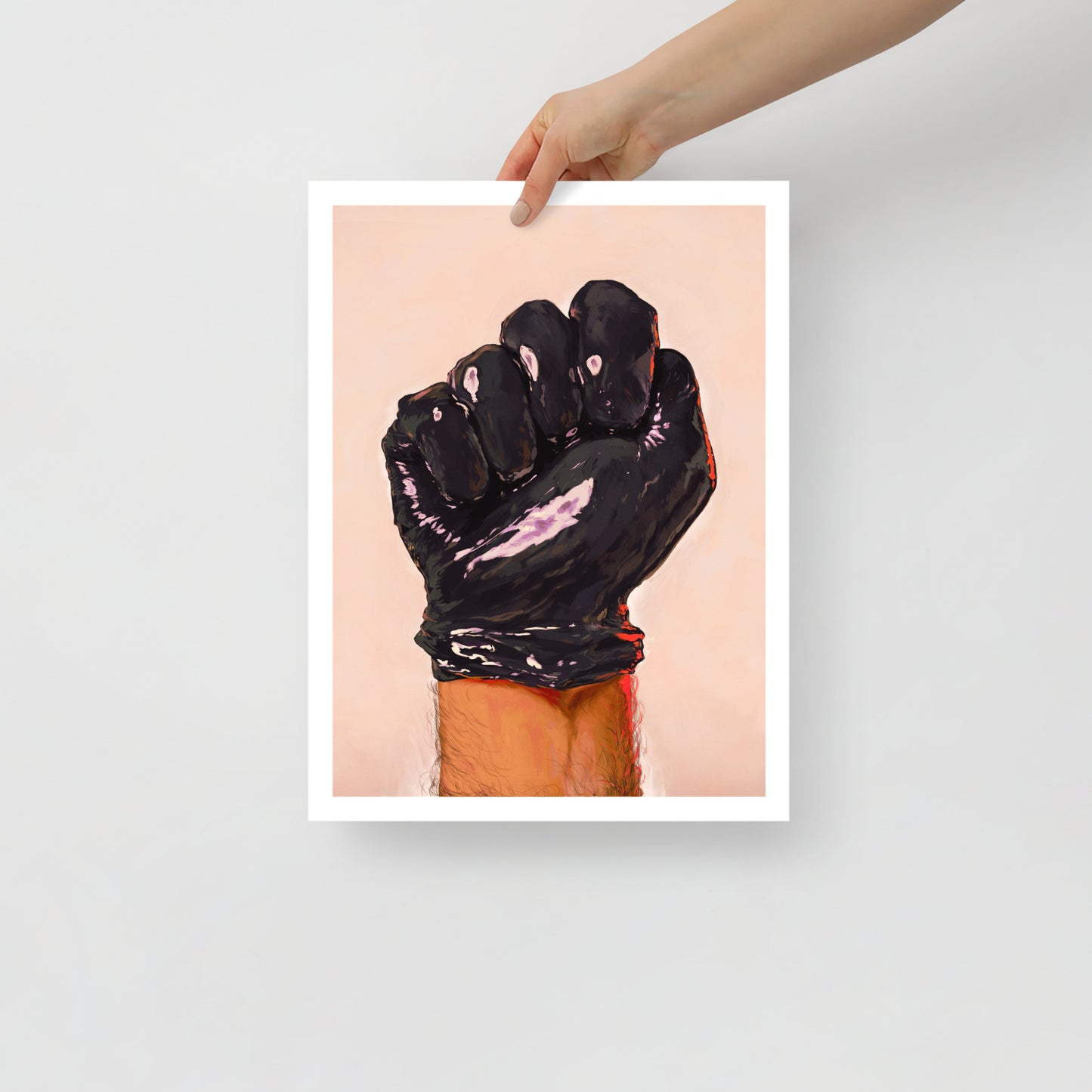 Punch Hand Print
