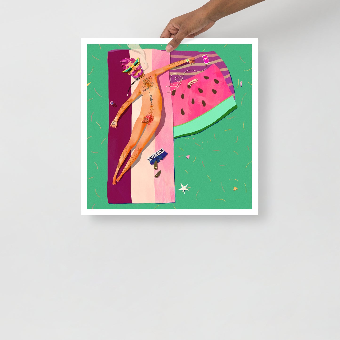 Gay Letter P Print
