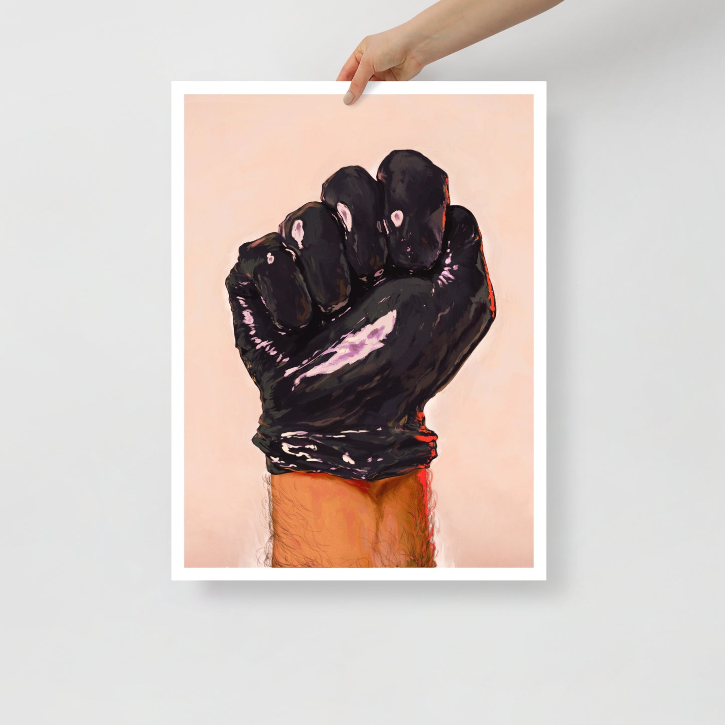 Punch Hand Print