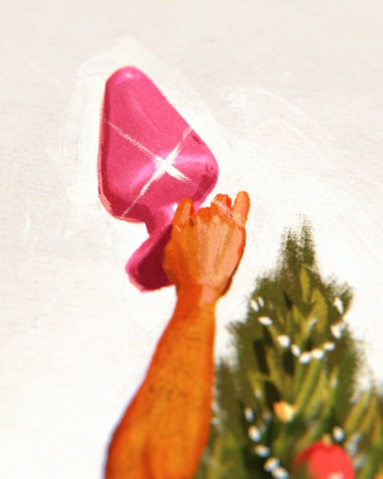 Gay Christmas Tree Holiday Print