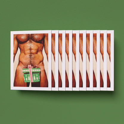 Dick In A Box Greeting Cards (Pack of 10)