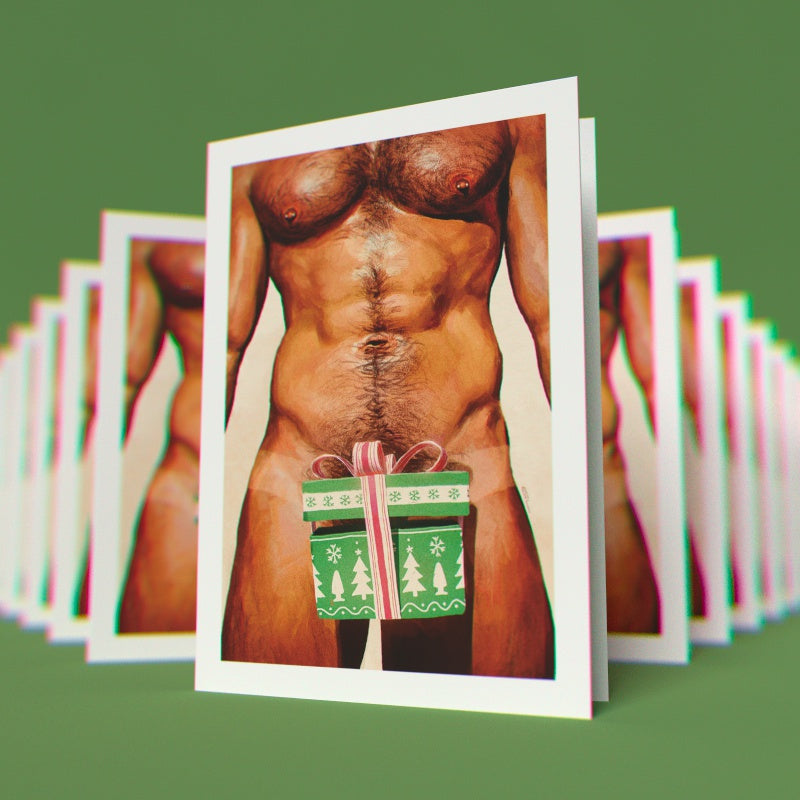 Dick In A Box Greeting Cards (Pack of 10)