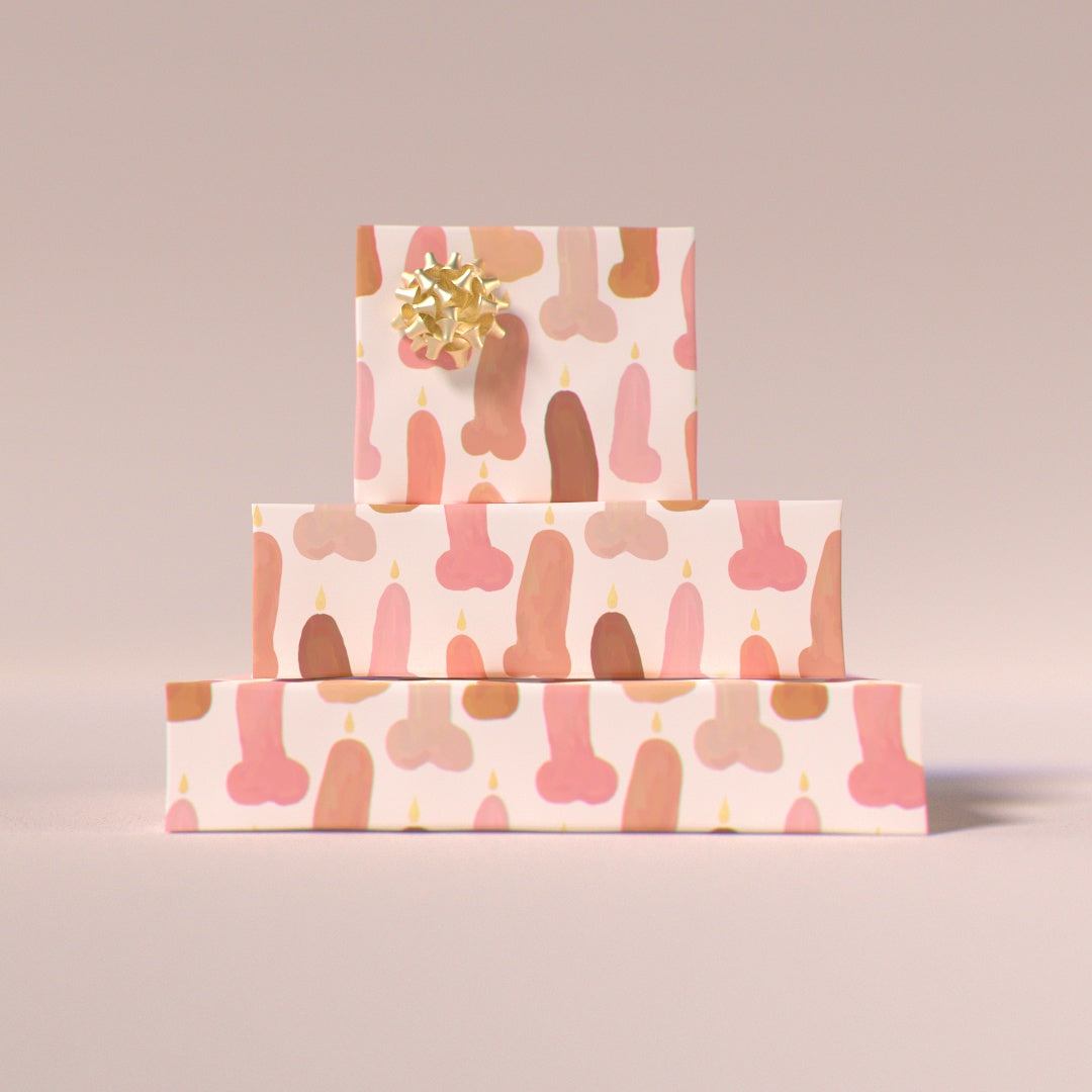 Birthday Candles Gift Wrap ***