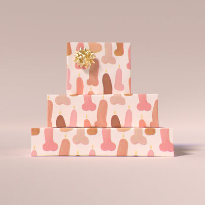 Birthday Candles Gift Wrap ***