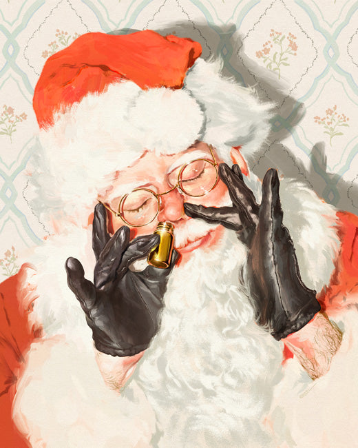 Santa Delivery Break Print