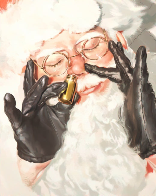 Santa Delivery Break Print