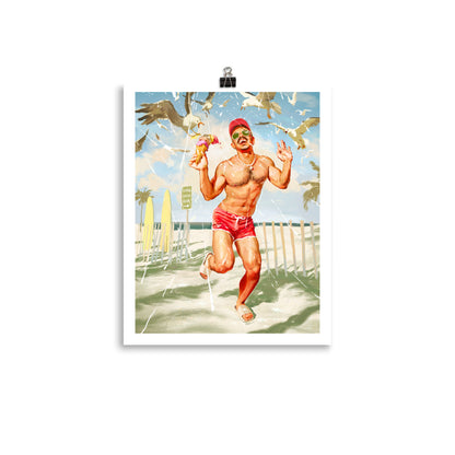 Typical Beach Day Print