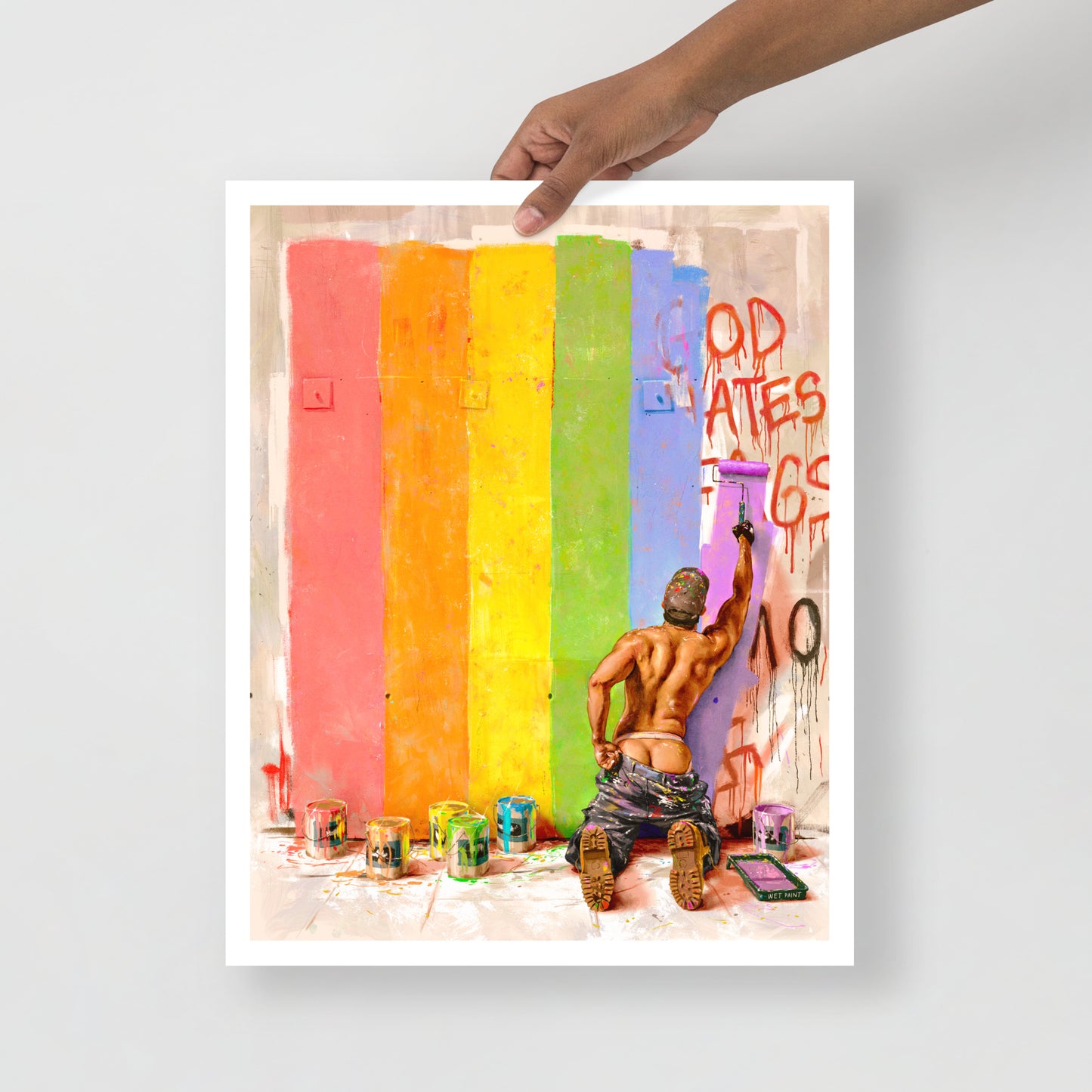 Pride Mural Art Print