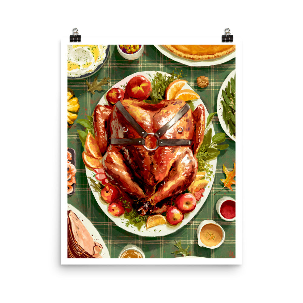 Thanksgiving Dinner Holiday Print