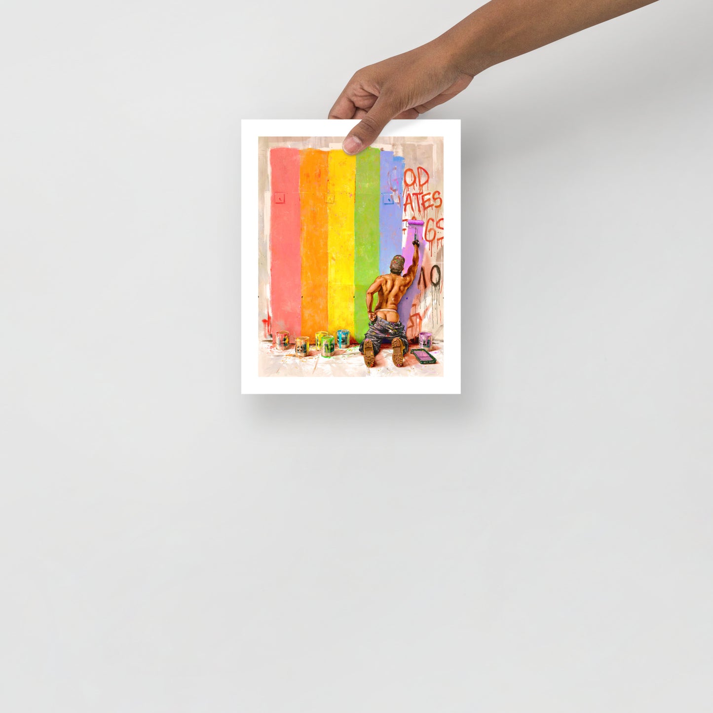 Pride Mural Art Print