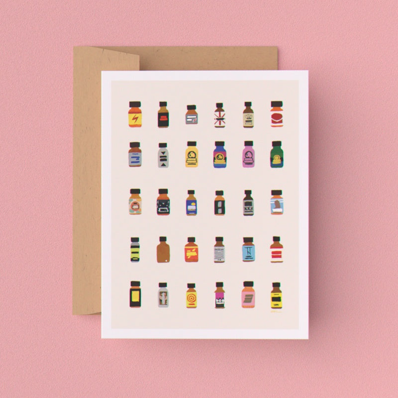 Favorite Poppers Greeting Card (Single)
