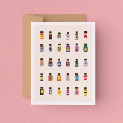 Favorite Poppers Greeting Card (Single)