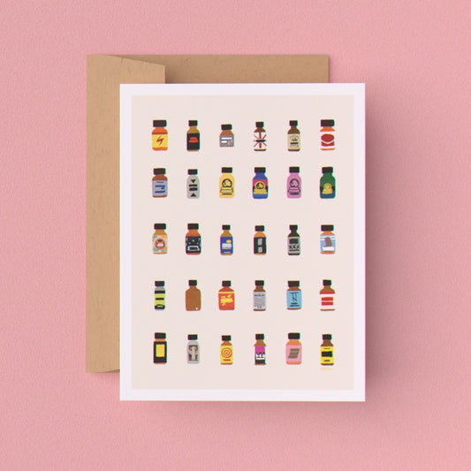 Favorite Poppers Greeting Card (Single)