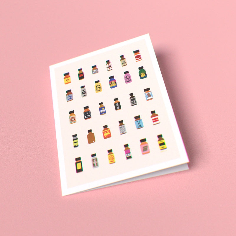 Favorite Poppers Greeting Card (Single)