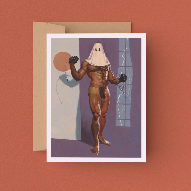 Ghost Greeting Card (Single Card)