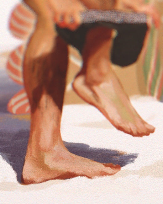 Gingerbread Bathhouse Print