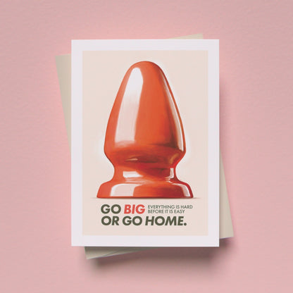Go Big Greeting Cards (Pack of 10)