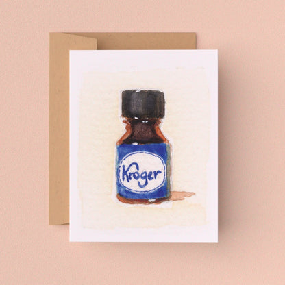 Kroger Popper Greeting Card (Single Card)