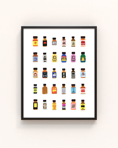 Favorite Poppers Print
