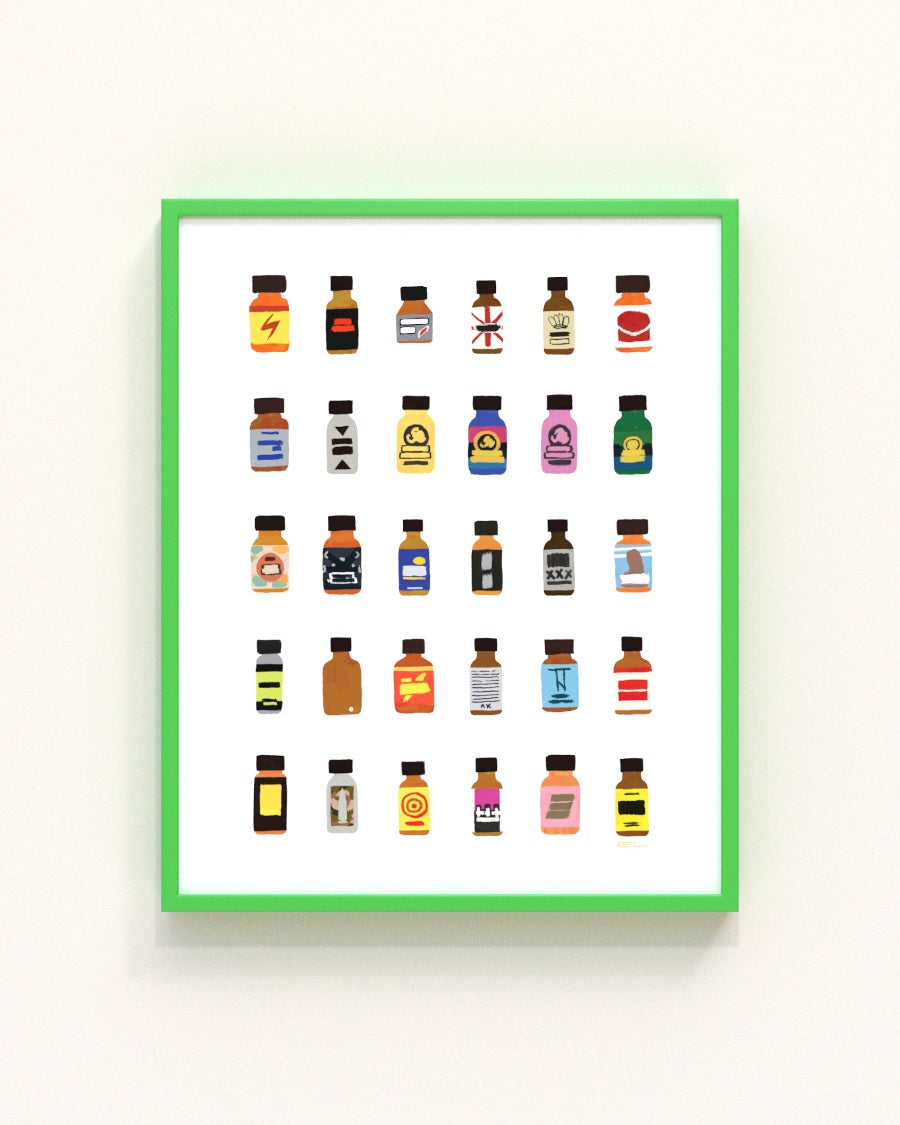 Favorite Poppers Print