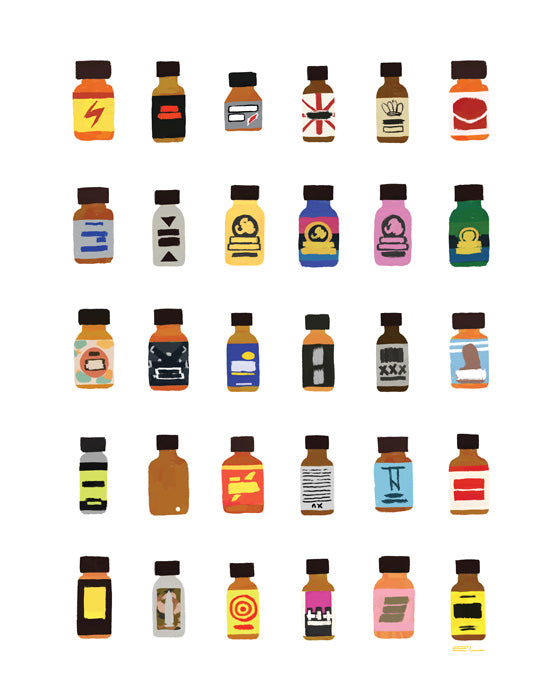 Favorite Poppers Print