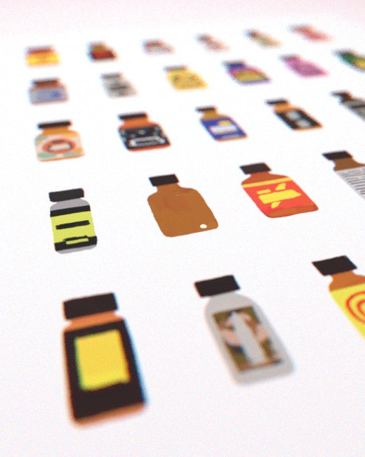 Favorite Poppers Print