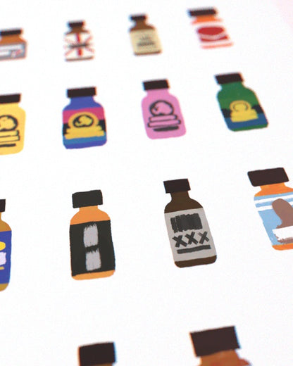 Favorite Poppers Print