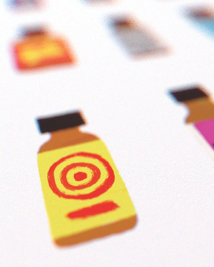 Favorite Poppers Print