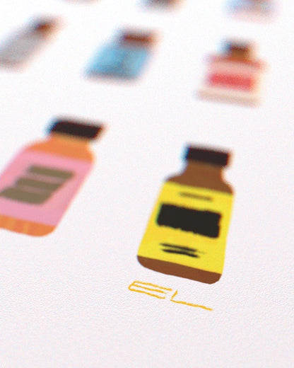 Favorite Poppers Print