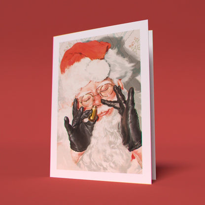 Santa's Delivery Break Greeting Cards (Pack of 10)