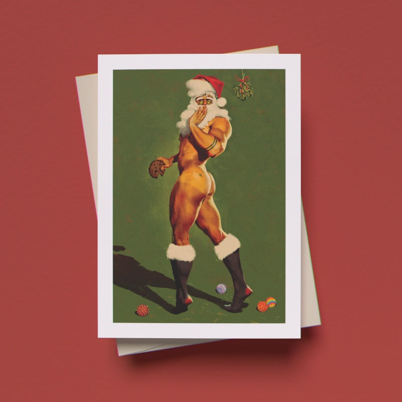 Santa Greeting Cards (Pack of 10)