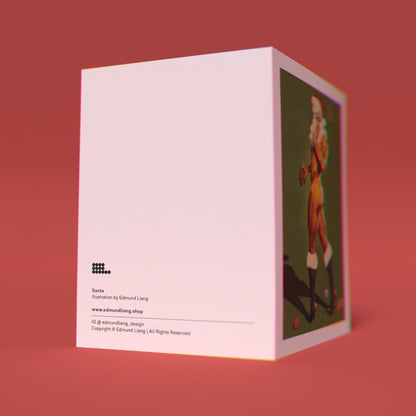 Santa Greeting Cards (Pack of 10)