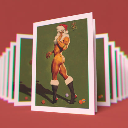 Santa Greeting Cards (Pack of 10)