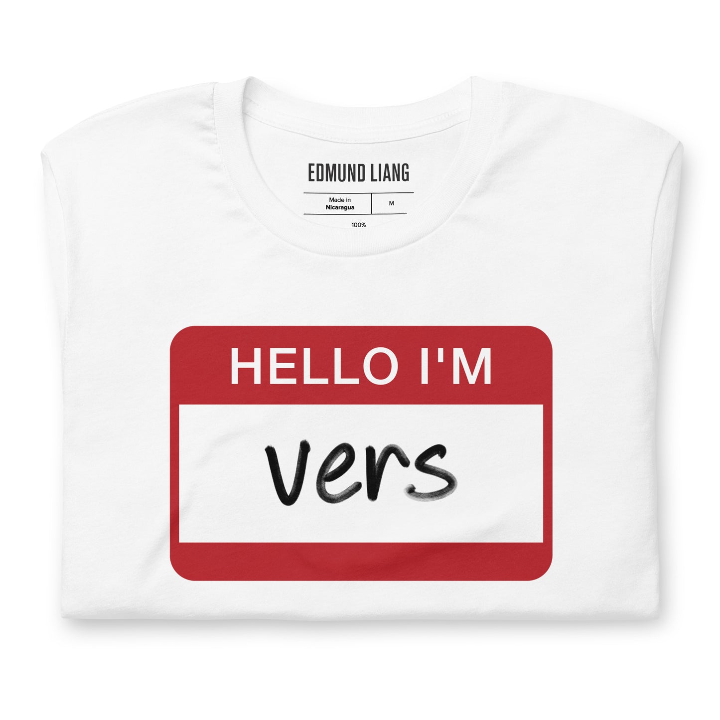 Hello I'm Vers T-Shirt